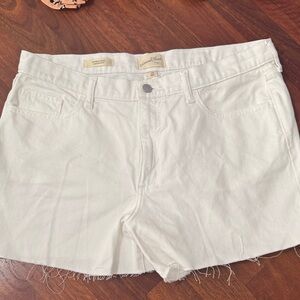 Universal Threads White Jean Shorts